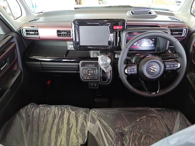 スペーシアカスタム ハイブリッドＸＳ　届出済未使用車　ＬＥＤライ両Ａドア衝突軽減ＢオートＡＣキーフ（3枚目）