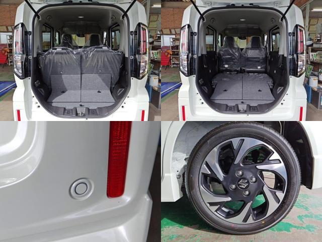 スペーシアカスタム ハイブリッドＸＳ　届出済未使用車　ＬＥＤライ両Ａドア衝突軽減ＢオートＡＣキーフ（8枚目）