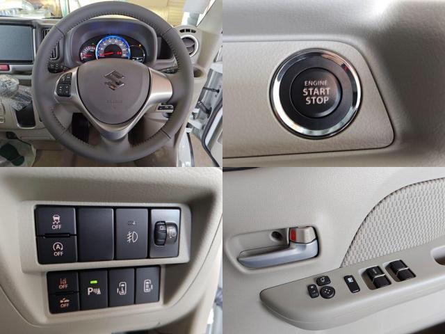 エブリイワゴン PZターボスペシャル 登録済未使用車 LEDライ両Aドア衝突軽減BシートHキーフリ(6枚目)