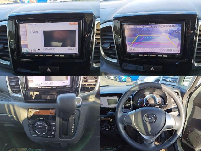 フレアワゴンカスタムスタイル ＸＳ　１オナ禁煙１セグＭナビＢカメＨＩＤオートＡＣキーフリ左Ａドア（5枚目）