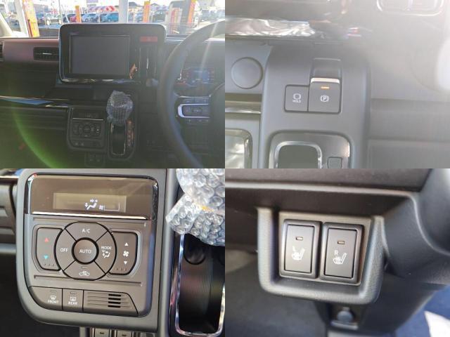 スペーシアカスタム ハイブリッドXSターボ 届出済未使用車 LEDライト両Aドア衝突軽減BシートHキーフ(6枚目)