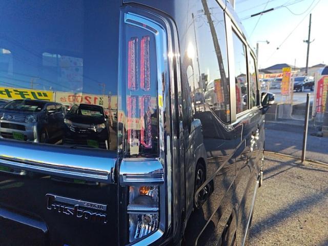 スペーシアカスタム ハイブリッドXSターボ 届出済未使用車 LEDライト両Aドア衝突軽減BシートHキーフ(12枚目)