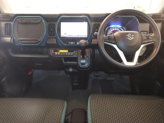 ハスラー ハイブリッドGターボ メモリーナビ フルセグ 全方位カメラ ETC スマートキー ドライブレコーダー コーナーセンサー 車線逸脱警報 衝突被害軽減システム 横滑り防止 レーダークルーズ アイドリングストップ 記録簿(3枚目)