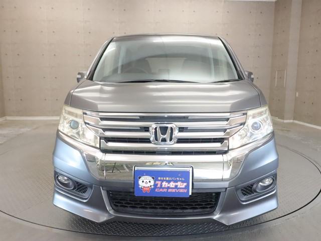 ステップワゴンスパーダ Z 8人乗り メモリーナビ 両側電動スライドドア フルセグ/DVD バックカメラ 後席フリップダウンモニター ETC車載器 スマートキー アイドリングストップ HIDヘッドライト 記録簿(28枚目)