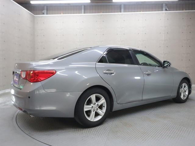 マークX 250G リラックスセレクション メモリーナビ フルセグ/DVD/Bluetooth バックカメラ ETC HIDヘッドライト スマートキー 電動シート コーナーセンサー 純正アルミホイール 記録簿(4枚目)