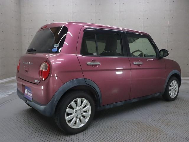 アルトラパン X メモリーナビ 衝突被害軽減システム フルセグ/Bluetooth対応 全方位カメラ ETC LEDヘッドランプ スマートキー アイドリングストップ 純正アルミホイール 記録簿(4枚目)