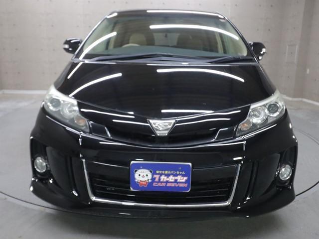 エスティマ アエラス 7人乗り 8インチHDDナビ 後席フリップダウンモニター 両側パワースライドドア フルセグ 前後ドライブレコーダー バックカメラ ETC HIDヘッドライト スマートキー 後席オットマンシート 記録簿(29枚目)