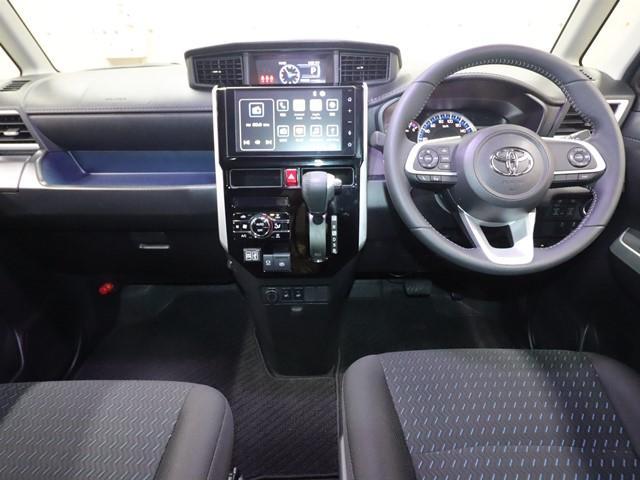 ルーミー カスタムG ワンオーナー 9インチディスプレイ 両側パワースライドドア フルセグ/Bluetooth バックカメラ ETC LEDヘッドランプ スマートキー コーナーセンサー シートヒーター 衝突被害軽減システム(4枚目)