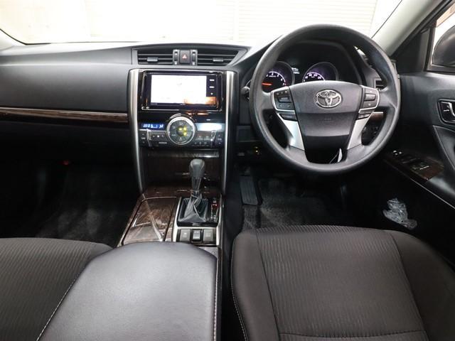 マークＸ ２５０Ｇ　Ｆパッケージ　メモリーナビ　衝突被害軽減システム　フルセグ／Ｂｌｕｅｔｏｏｔｈ対応　ドライブレコーダー　バックカメラ　ＥＴＣ　クルーズコントロール　レーンアシスト　キーレスエントリー　オートエアコン　記録簿（3枚目）