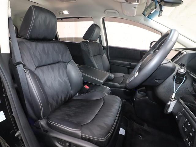 オデッセイハイブリッド ハイブリッドアブソルート・EXホンダセンシング 7人乗り メモリーナビ 両側電動スライド 衝突被害軽減システム フルセグ/Bluetooth 全方位カメラ LEDライト 電動シート シートヒーター 後席モニター 車線逸脱警報 コーナーセンサー(4枚目)