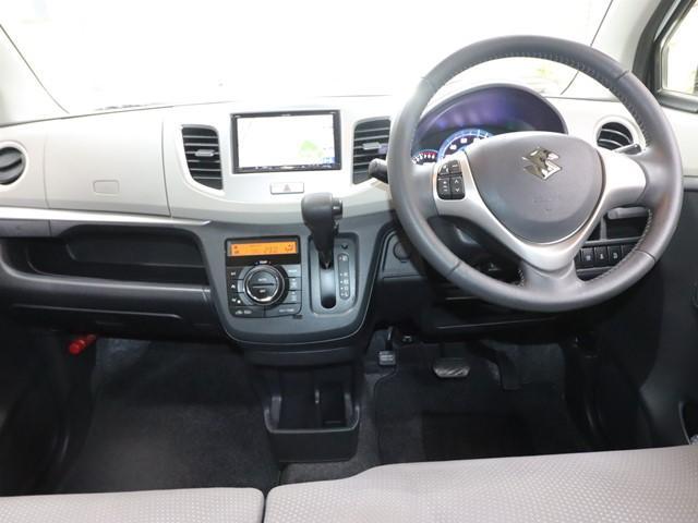 ワゴンR FZ レーダーブレーキサポート メモリーナビ 衝突被害軽減システム フルセグ バックカメラ スマートキー ETC車載器 アイドリングストップ シートヒーター(4枚目)