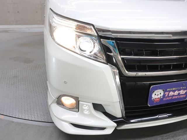 エスクァイア ハイブリッドＧｉ　純正９インチメモリーナビ　ＴＲＤフルエアロ　後席モニター　ダブルエアコン　両側電動スライド　フルセグ　バックカメラ　ＥＴＣ　ＬＥＤヘッドランプ　スマートキー　コーナーセンサー　ＴＲＤアルミホイール（33枚目）