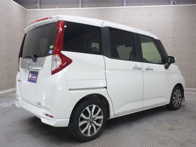 ルーミー カスタムＧ－Ｔ　スマートアシストＩＩ　ＳＤナビ　両側電動スライドドア　フルセグ　バックカメラ　ＬＥＤヘッドランプ　スマートキー　ＥＴＣ車載器　クルーズコントロール（3枚目）