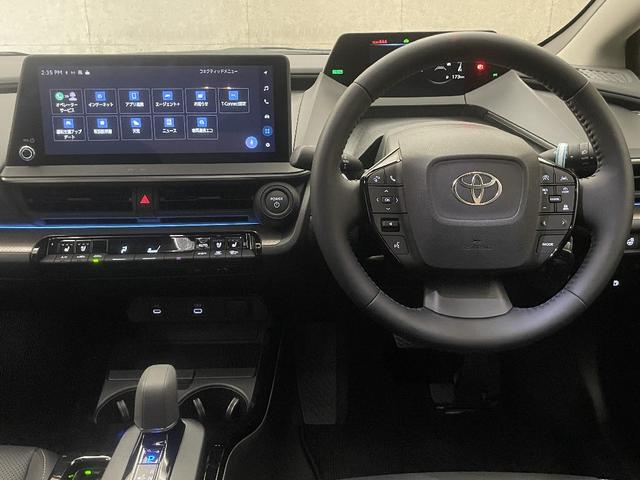 プリウス Z サンルーフ 純正12.3インチディスプレイナビ フルセグ 全方位モニター バックカメラ 衝突被害軽減ブレーキ レーンアシスト 電動リアゲート アダプティブクルーズ シートベンチレーション ETC2.0(10枚目)
