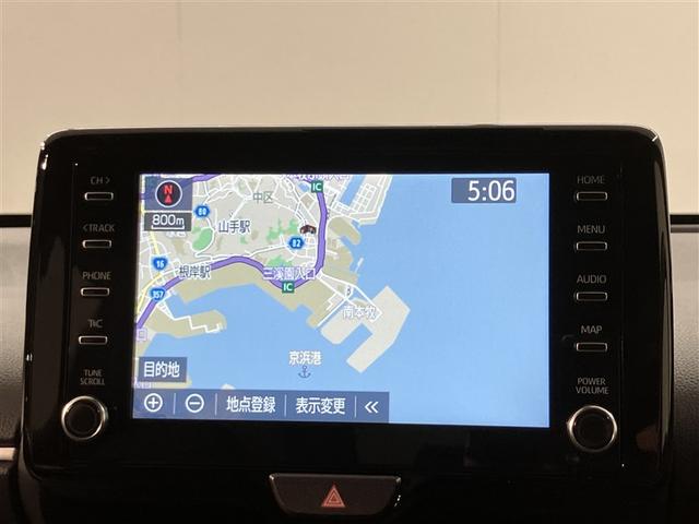 ヤリス ハイブリッドG LEDライト サイドエアバッグ スマートキ ナビ Bモニター ETC車載器 横滑り防止装置 クルコン セキュリティアラーム メディアプレイヤー接続 パワステ 点検記録簿 メモリーナビゲーション ABS(6枚目)