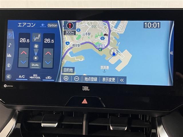 ハリアー Ｚ　盗難防止　運転席パワーシート　地デジ　横滑防止装置　リアビューカメラ　ヘッドライトＬＥＤ　アルミホイール　Ｗエアバッグ　キーレス　ドラレコ付き　スマートキ－　サイドエアバッグ　エアコン　ナビ＆ＴＶ（6枚目）