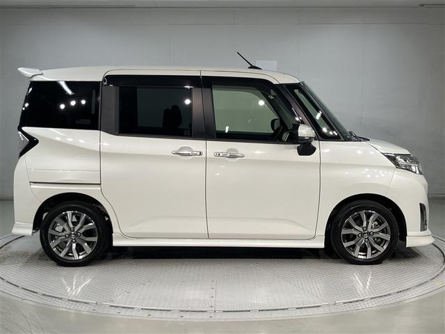 ルーミー カスタムＧ－Ｔ　助手席エアバック　両側オートスライドドア　スマートキープッシュスタート　ＬＥＤライト　１オーナー　横滑り防止機能　クルコン　点検記録簿　ＥＴＣ付　アルミホイール　キーレス　ＤＶＤ　ドラレコ　ナビ＆ＴＶ（3枚目）