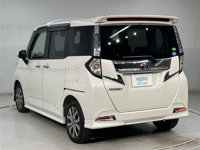 ルーミー カスタムＧ－Ｔ　助手席エアバック　両側オートスライドドア　スマートキープッシュスタート　ＬＥＤライト　１オーナー　横滑り防止機能　クルコン　点検記録簿　ＥＴＣ付　アルミホイール　キーレス　ＤＶＤ　ドラレコ　ナビ＆ＴＶ（4枚目）