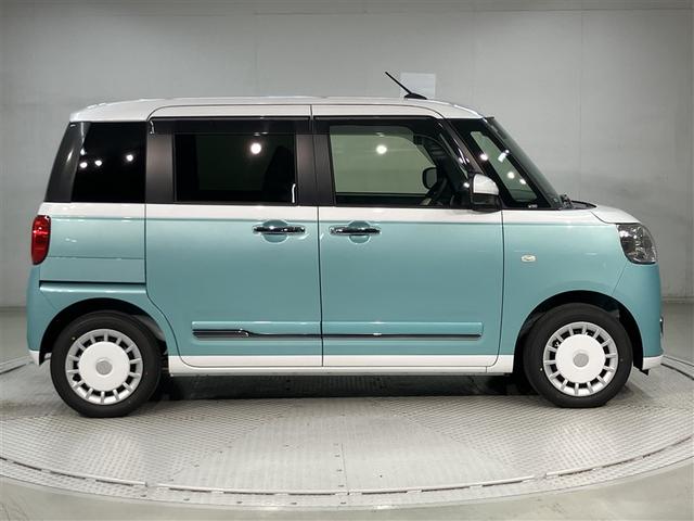 ムーヴキャンバス ストライプスＧ　アイドルストップ　パワーウインドウ　セキュリティアラーム　スマートキープッシュスタート　キーフリーキー　ＬＥＤライト　ベンチシート　ＰＳ　オートエアコン　Ｗエアバッグ　運転席エアバック　ＡＢＳ（3枚目）