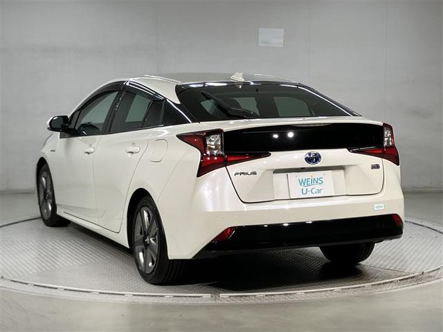 プリウス Aツーリングセレクション 9インチ純正メモリーナビ Bluetooth ヒーター付PWシート フルセグ バックガイド付カメラ 追従クルコン 衝突軽減・横滑り&盗難防止装置 レーンキープアシスト 全国トヨタ店対応ロングラン保証(4枚目)