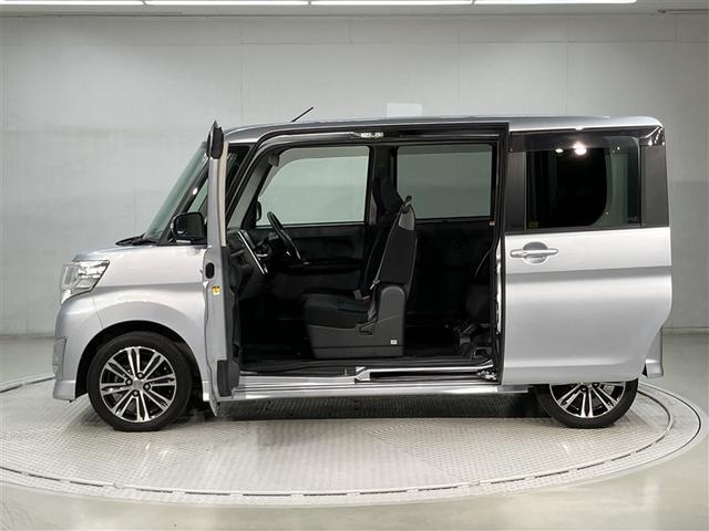 タント カスタムＲＳ　ＳＡ　純正メモリーナビ　バックガイド付きカメラ　Ｂｌｕｅｔｏｏｔｈ　両側電動スライドドア　ＥＴＣ　衝突軽減・横滑り防止・盗難防止装置　スマートキー　エコアイドル　純正アルミ　全国トヨタ店対応ロングラン保証（3枚目）