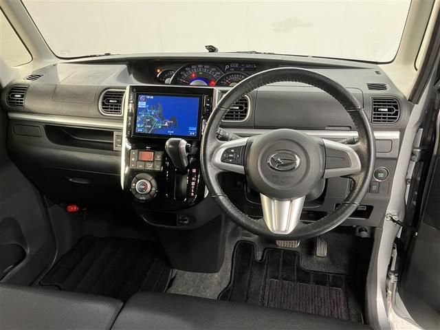 タント カスタムＲＳ　ＳＡ　純正メモリーナビ　バックガイド付きカメラ　Ｂｌｕｅｔｏｏｔｈ　両側電動スライドドア　ＥＴＣ　衝突軽減・横滑り防止・盗難防止装置　スマートキー　エコアイドル　純正アルミ　全国トヨタ店対応ロングラン保証（6枚目）