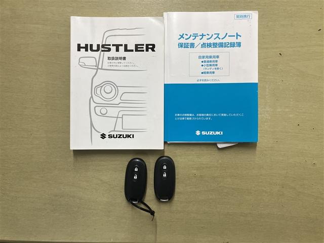 ハスラー Ｇターボ　ドライブレコーダー　シートヒーター　スマートキー　ＣＤチューナー　ＥＴＣ　衝突軽減・横滑り防止・盗難防止装置　ＡＢＳ　デュアルエアバック　１３０００ｋｍ　全国トヨタ店対応ロングラン保証（17枚目）