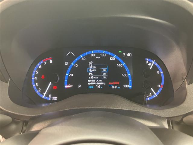 ヤリスクロス Ｚ　トヨタ純正メモリーナビ　Ｂｌｕｅｔｏｏｔｈ　バックガイド付カメラ　衝突軽減・横滑り＆盗難防止装置　レーンキープアシスト　追従クルコン　ＥＴＣ　前後ドラレコ　６０００ｋｍ　全国トヨタ店対応ロングラン保証（14枚目）