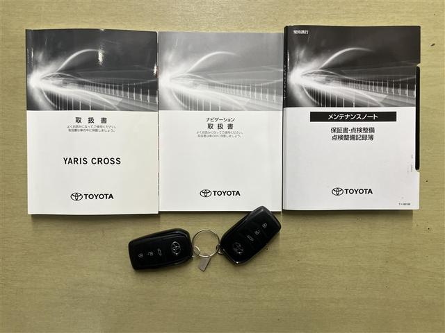 ヤリスクロス Ｚ　トヨタ純正メモリーナビ　Ｂｌｕｅｔｏｏｔｈ　バックガイド付カメラ　衝突軽減・横滑り＆盗難防止装置　レーンキープアシスト　追従クルコン　ＥＴＣ　前後ドラレコ　６０００ｋｍ　全国トヨタ店対応ロングラン保証（23枚目）