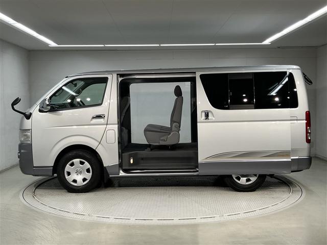 ハイエースバン ロングスーパーＧＬ　８０００ｋｍ　純正ＨＤＤナビ　バックガイド付きカメラ　ＥＴＣ車載器　リアエアコン　小窓付き両側スライドドア　電動格納ドアミラー　定期点検記録簿　オールトヨタ店対応ロングラン保証（2枚目）