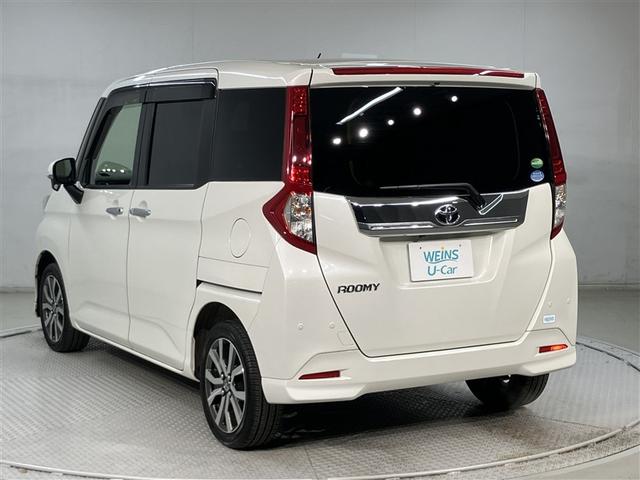 ルーミー カスタムＧ－Ｔ　トヨタ純正メモリーナビ　誤発進抑制　地デジ　Ｂｌｕｅｔｏｏｔｈ　コーナーセンサー　両側電動スライドドア　衝突軽減・横滑り防止・盗難防止装置　レーンキープアシスト　ＥＴＣ　全国トヨタ店対応ロングラン保証（4枚目）