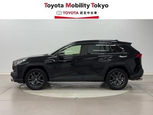 ＲＡＶ４ アドベンチャー　リヤカメラ　ＡＣ１００Ｖ　記録簿付　アルミ　クルーズＣ　ナビテレビ　ＬＥＤライト　１オーナー　イモビ　地デジ　ＥＳＣ　スマキー　ＰＳ　ＥＴＣ付き　ドラレコ付き　エアコン　４ＷＤ車　電動パワーシート（3枚目）