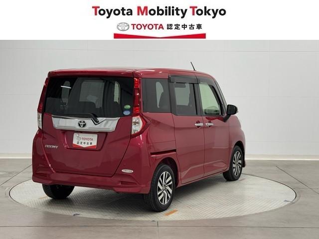 ルーミー カスタムG S 衝突軽減ブレーキシステム 地デジTV スマートキ- 整備記録簿 両側電動D イモビライザー フルフラット LEDライト Bモニター パワステ VSC クルコン DVD視聴 ETC オートエアコン(2枚目)