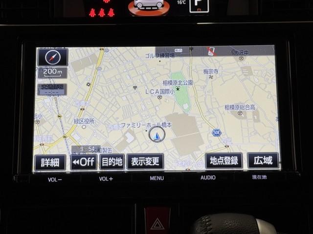 ルーミー カスタムG S 衝突軽減ブレーキシステム 地デジTV スマートキ- 整備記録簿 両側電動D イモビライザー フルフラット LEDライト Bモニター パワステ VSC クルコン DVD視聴 ETC オートエアコン(5枚目)