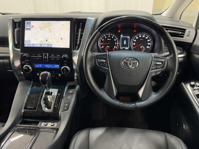 アルファード 2.5S Cパッケージ 両電動ドア Bモニタ 地デジ 1オーナー エアロ 定期点検記録簿 DVD再生可能 パノラマルーフ リアオートエアコン ナビテレビ 横滑り防止 クルコン セキュリティ ETC車載器 LEDヘッドライト(4枚目)