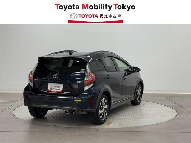 アクア クロスオーバー ECOモード メディアプレイヤー接続 Bカメラ 地デジ イモビライザー ナビTV エアコン 1オ-ナ- LED ESC 記録簿 ドライブレコーダー アルミホイール キーフリー DVD再生可 ETC(2枚目)