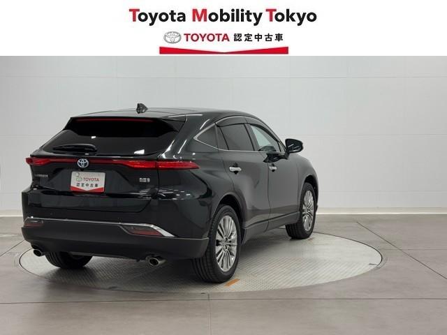 ハリアーハイブリッド Ｚ　パノラミックルーフ　地上デジタル　衝突被害軽減　サイドエアバッグ　ＬＥＤランプ　Ｂモニタ　クルコン　ナビＴＶ　１オーナー　アイドリングストップ　横滑り防止装置　スマートキー　盗難防止システム　ＡＢＳ（2枚目）