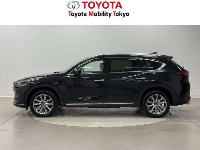 CX-8 XD Lパッケージ クルコン 定期点検記録簿 DVD再生機能 本革シート パワーシート バックカメラ付き LEDヘッドライト 4WD ETC リアエアコン スマートキー キーレスエントリ ドラレコ PS 盗難防止装置(3枚目)