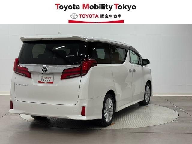 アルファード ２．５Ｓ　両側電動パワースライドドア　サンル－フ　地上デジタル　Ｗエアコン　フルオートエアコン　盗難防止システム　横滑り防止　ＡＷ　クルーズＣ　ナビ＆ＴＶ　パワーステアリング　メモリナビ　点検記録簿　エアバック（2枚目）