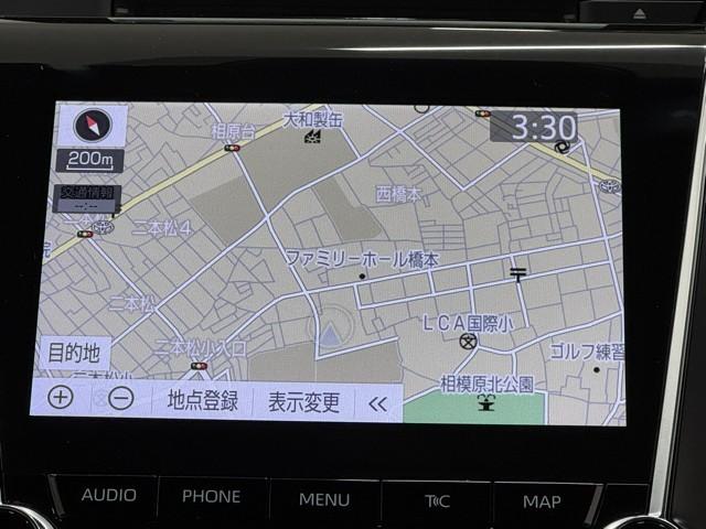 クラウンハイブリッド ＲＳアドバンス　地デジ　衝突被害軽減装置　ドライブレコーダ　黒革シート　ＬＥＤヘットライト　後カメラ　クルコン　ＡＣ　Ｐシート　エアバッグ　ナビＴＶ　セキュリティーアラーム　１００Ｖ充電　キーフリー　スマートキ（5枚目）