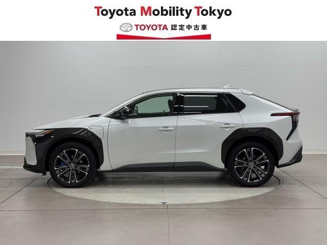 bZ4X Z ムーンルーフ LEDライト ミュージックプレイヤー接続可 TSS フルセグTV パワーシート スマートキー AWD Bカメラ ETC イモビライザー ドラレコ メモリーナビ 記録簿 AC100V電源(3枚目)