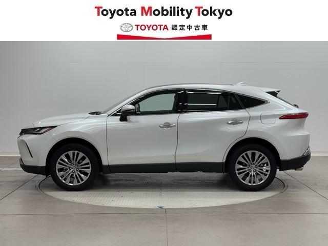 ハリアーハイブリッド Z レザーパッケージ パノラマサンルーフ 地デジ 横滑防止 盗難防止システム Bモニター 革 LEDライト パワーウィンドウ クルコン スマートキ- 助手席エアバック パワーシート エアバッグ 点検記録簿 オートエアコン(3枚目)