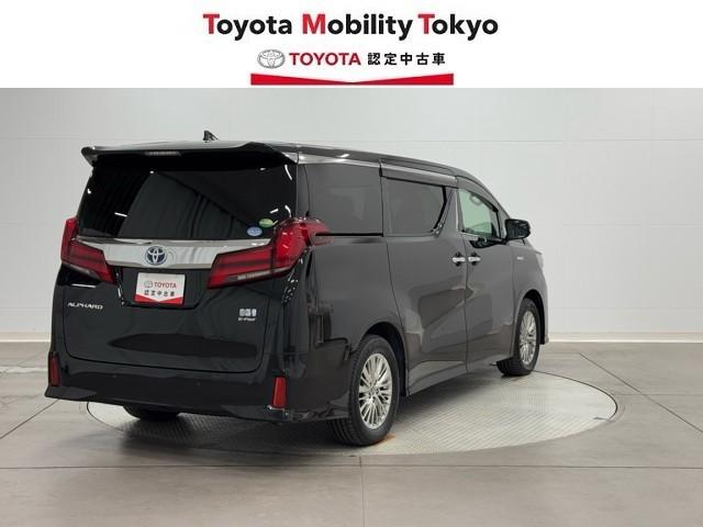 アルファードハイブリッド SR Cパッケージ サンル-フ バックモニター オートエアコン LED 横滑り防止機能 ABS イモビ AC100V電源 アルミ ドライブレコーダー ナビ&TV 4WD ミュージックプレイヤー接続可 3列シート Pシート(2枚目)