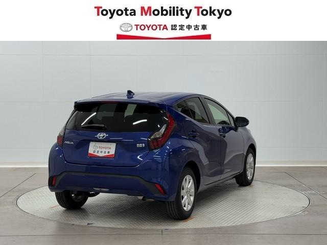 アクア X 踏み間違い防止 100V イモビ ナビ&TV ドライブレコーダー フルセグ 点検記録簿 LEDヘッドライト スマートキー 横滑り防止機能 キーレスエントリー アルミホイール オートクルーズ ETC(2枚目)