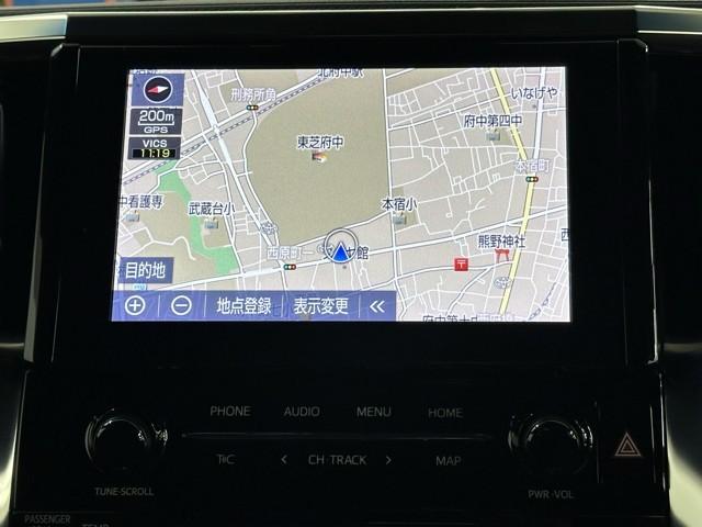 アルファード 2.5S タイプゴールド イモビ バックモニタ- LEDランプ 1オーナー車 ナビ リアオートエアコン 点検記録簿 ドライブレコーダ エアコン DVDプレーヤー 横滑防止装置 AC100V電源 アルミ パワーウィンドウ ABS(5枚目)
