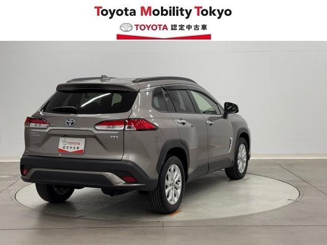 カローラクロス ハイブリッド S 衝突軽減 メモリナビ 記録簿 エアバッグ クルーズコントロール LEDヘッドライト ETC車載器 アルミホイール Bモニター スマートキー ドラレコ ナビ キーレス ミュージックプレイヤー接続可(2枚目)