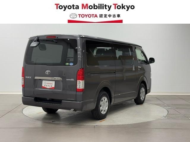 ハイエースバン スーパーＧＬ　ダークプライムＩＩ　衝突回避システム　運転席助手席エアバック　ＥＳＣ　ドライブレコーダー付　スマートエントリー　ＬＥＤライト　地デジ　エアコン　パワーウィンドウ　エアバック　キーレスエントリー　イモビライザー　ＥＴＣ付き（2枚目）