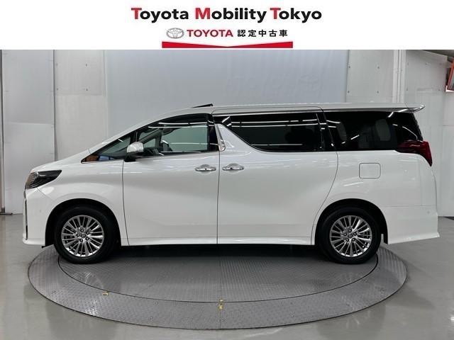 アルファードハイブリッド ＳＲ　Ｃパッケージ　点検記録簿　サンル－フ　バックモニター　オートエアコン　ＬＥＤ　横滑り防止機能　ＡＢＳ　イモビ　ＡＣ１００Ｖ電源　アルミ　ドライブレコーダー　ナビ＆ＴＶ　４ＷＤ　ミュージックプレイヤー接続可　Ｐシート（3枚目）