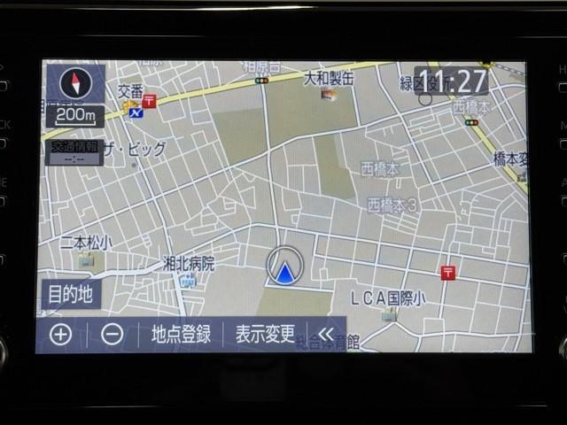 ハリアー Ｇ　レザーパッケージ　メモリナビ　レザーシート　クルーズコントロール　ドライブレコーダー　バックモニター　横滑り防止機能　盗難防止装置　電動シート　キーレス　アルミホイール　スマートキー　ミュージックプレイヤー接続可（5枚目）