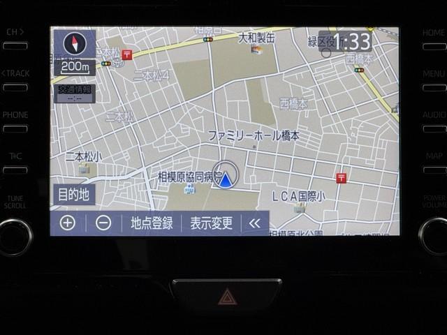 ヤリス ハイブリッドＧ　サイドエアバッグ　スマートキ　ナビ　Ｂモニター　ドライブレコーダー　ＥＴＣ車載器　横滑り防止装置　クルコン　セキュリティアラーム　メディアプレイヤー接続　パワステ　点検記録簿　メモリーナビゲーション（5枚目）